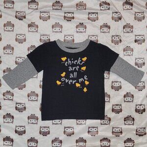 $1 | 6-12m | Fooler Sleeve Shirt